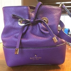Purple Kate spade purse